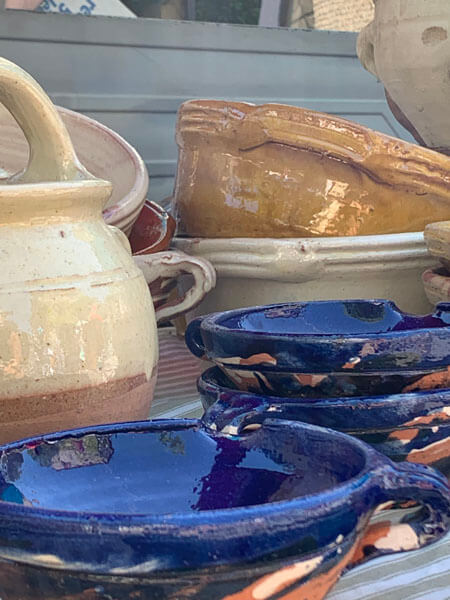 Ferielejligheder i Provence - Markeder Domaine de la cotedor Keramik